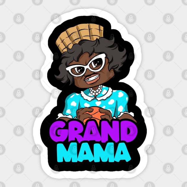 CARTOON GRANDMAMA Sticker by lockdownmnl09